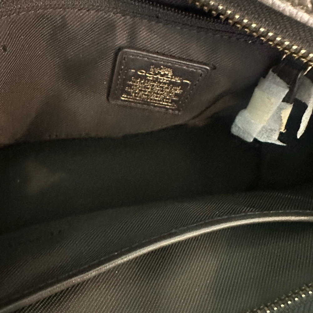 Coach Metallic Gold Swagger Leather Satchel with Gold Hardware - Picture 14 of 17